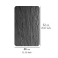 2 db univerzális fedőkészlet Slate XL tűzhelyhez, Weko, 1,8 x 40 x 52 cm, szürke