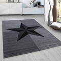 Verdis Star Szőnyeg, Decorino, 160x230 cm, polipropilén, szürke