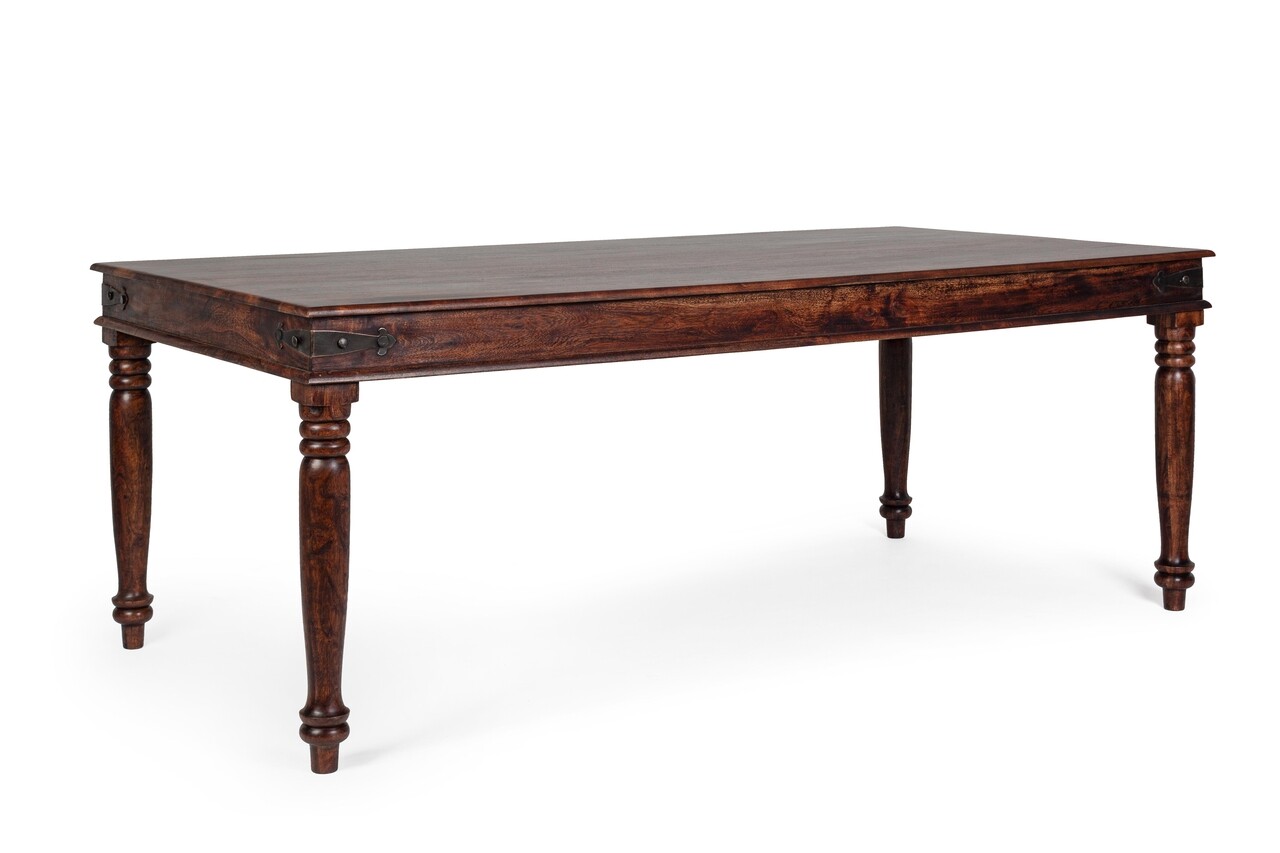 Jaipur asztal, bizzotto, 200 x 100 x 76 cm, tömörfa