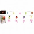 Party Ice Cream 10 Fényfüzér LED-el, 43 cm, polipropilén, többszínű