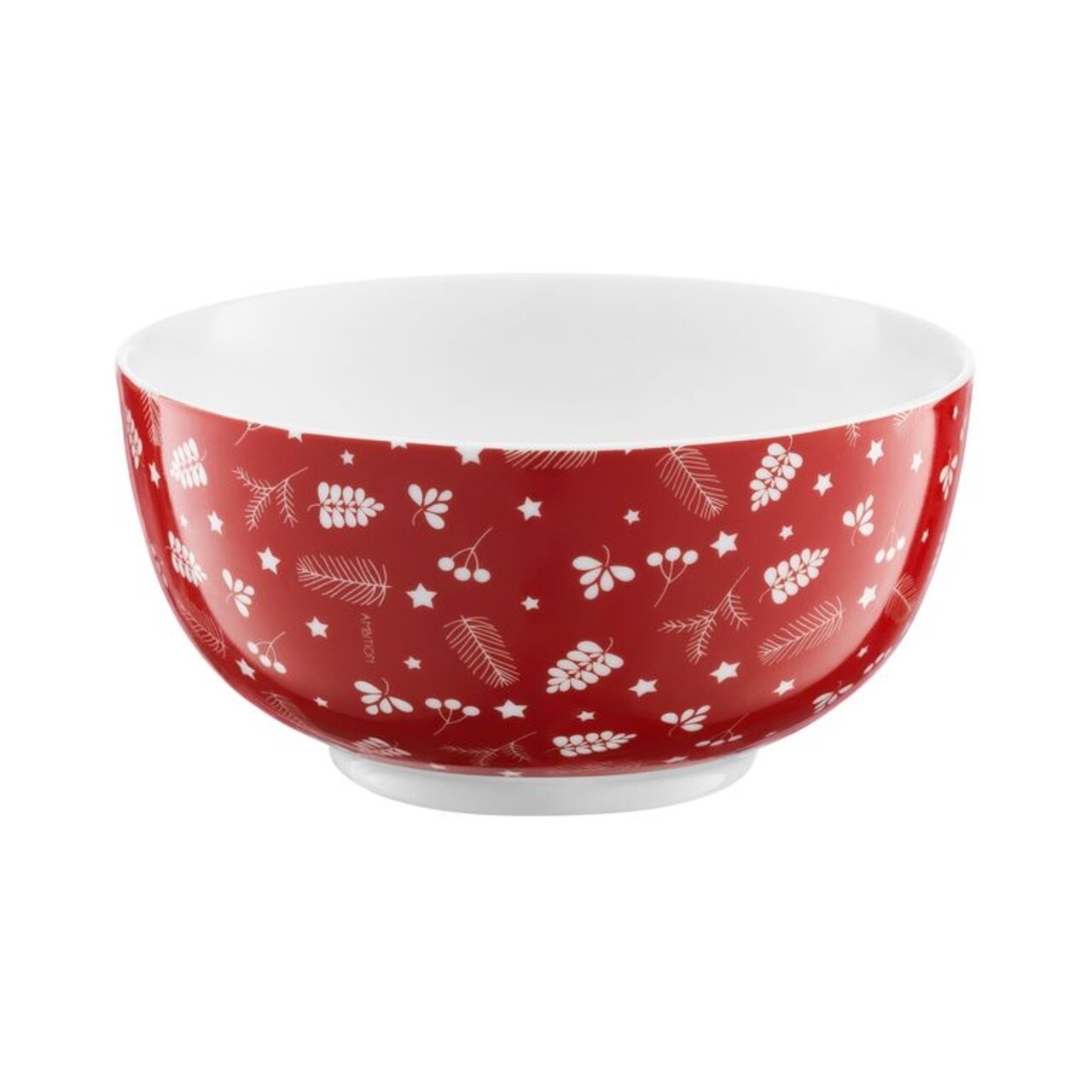 Pine Red Bowl, Ambition, 13 cm, porcelán
