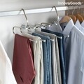 Havser InnovaGoods Többszörös 5 az 1-ben nadrág vállfa, összecsukható