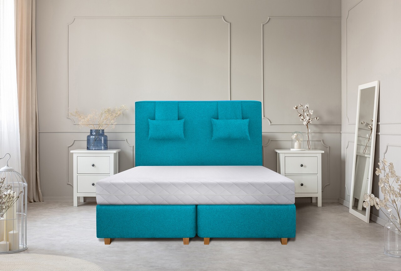 Green future konforta szuper ortopéd matrac+ 18 cm, 80x190x18cm, levehető huzat, mosható, steppelt, hipoallergén, megfordítható, szilárd