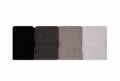 4 db Moon törölköző készlet, Hobby, 50 x 90 cm, 100% pamut, fehér / szürke / fekete