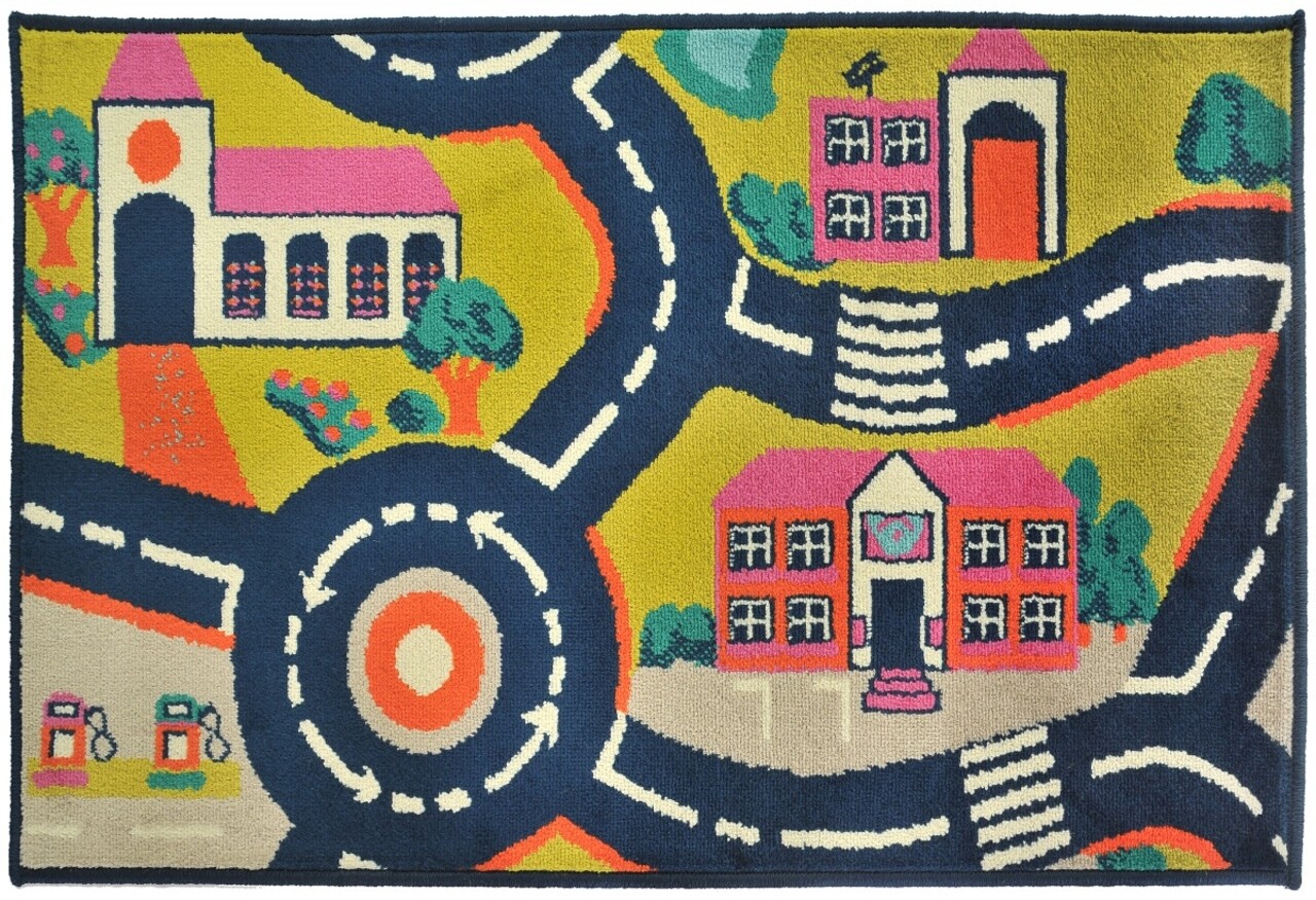 Lopez gyerek szőnyeg, Decorino, 200x285 cm, polipropilén, sokszínű