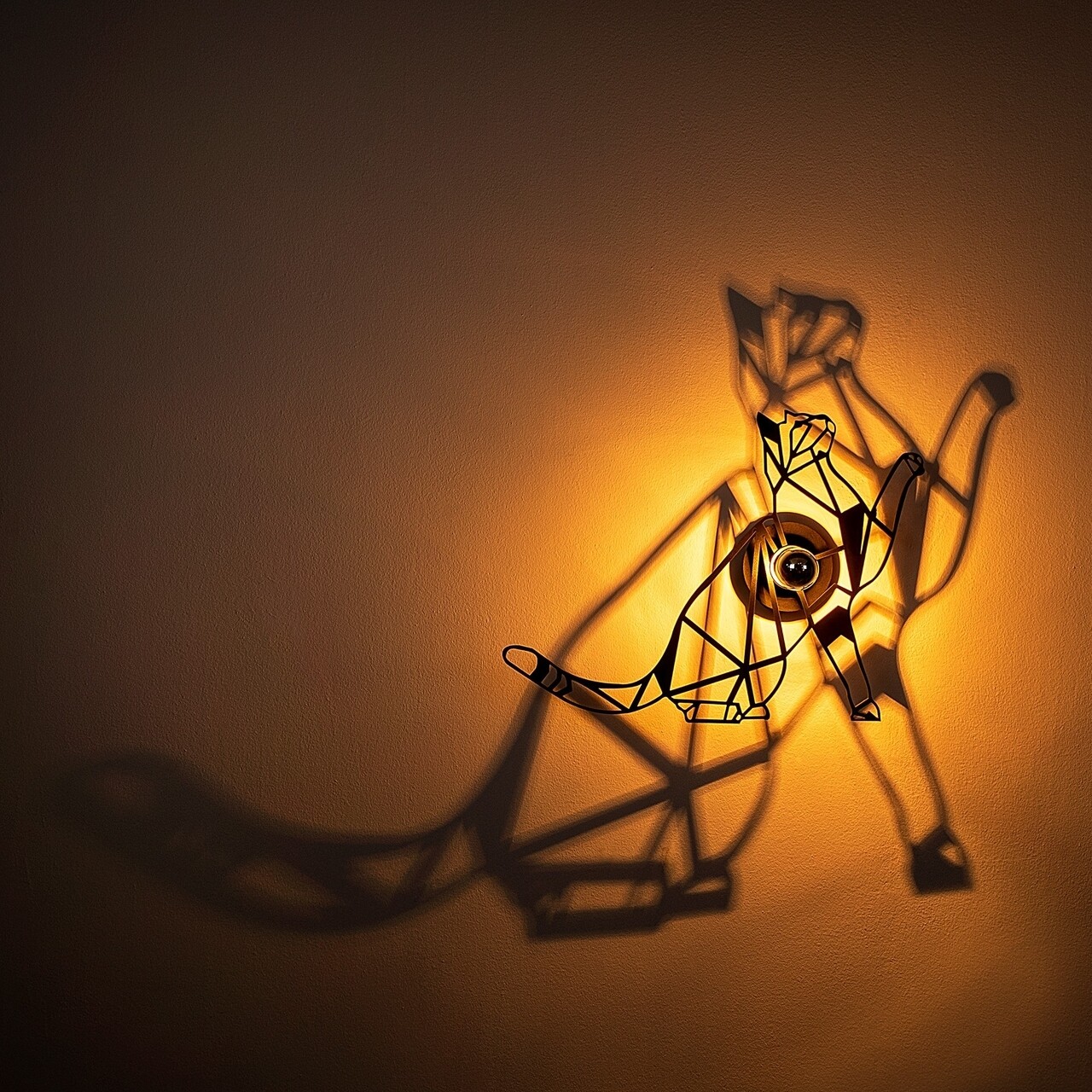 Shadow Fali Lámpa, 592 - A, E27, 100 W, Fém/MDF, Fekete