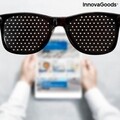 Easview InnovaGoods Retikuláris szemüveg, átlátszatlan lencsék kis lyukakkal