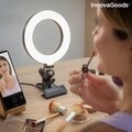 InnovaGoods Lumahoop Kör alakú LED szelfi lámpa, 26 cm, USB