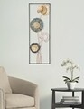 Decoratiune de perete 3D Mollie, Mauro Ferretti, 30x5x88.5 cm, fier