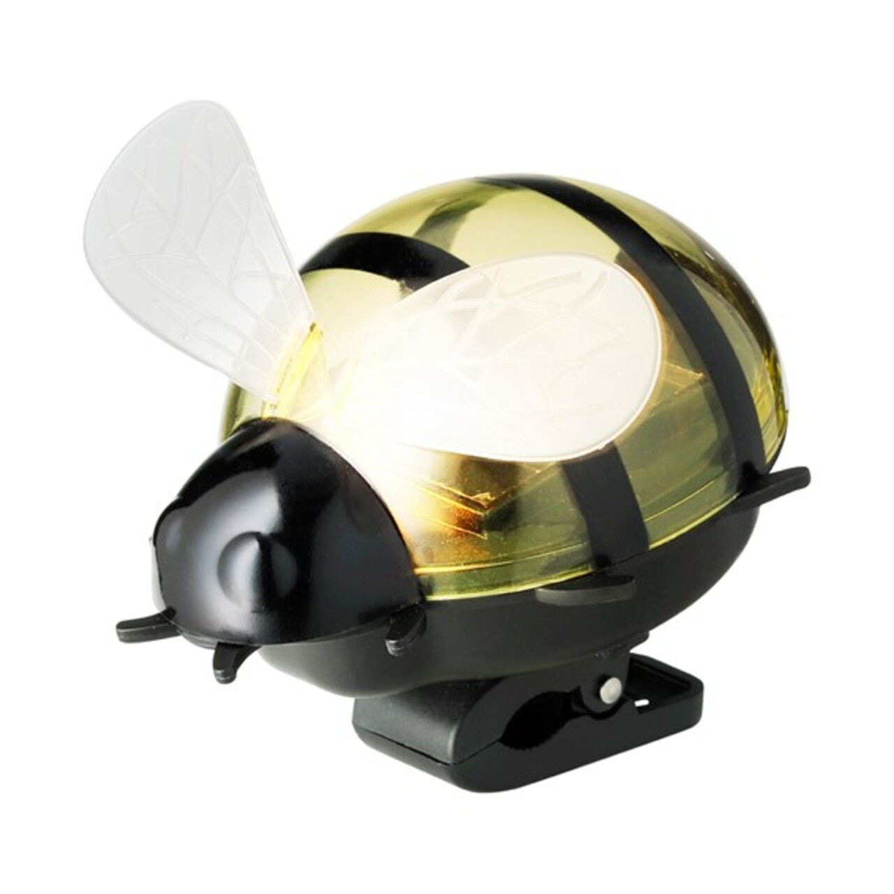 Bee Kerti lámpa, Lumineo, 8x6.5x6.2 cm, műanyag, sárga