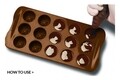 Forma de copt din silicon Easter, Silikomart, 3x4.3x1.6 cm