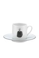 Kutahya Porselen Kávés szett, RU04KT42011563, 4 darabos, porcelán