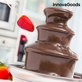 Sweet & Pop InnovaGoods csokoládé szökőkút, 15x23 cm, ABS / rozsdamentes acél