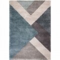 Dakari Zula Multi Blue szőnyeg, Flair Szőnyegek, 160 x 230 cm, 100% polipropilén, kék / szürke