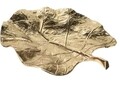 Leaf VAK-1876, 24x21x5 cm Szervírozó tál, alumínium, aranyszín