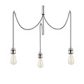 Lustra Kabluni MR - 905, Opviq, 96 x 6 x 102 cm, 3 x E27, 100W, chrome
