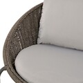 Sun Fotel, L.89 l.85 H.76 cm, alumínium, antracit/szürke