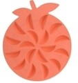 Jégforma,Orange, 19x16x2 cm, hőre lágyuló, narancssárga