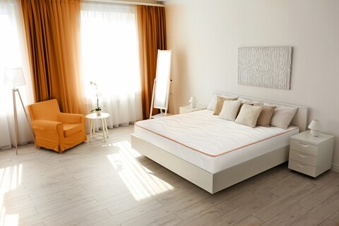 Orange Line Green Future szuper ortopéd matrac matracvédővel, 160x200 cm, antiallergén, anatómiai