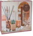 Luna sol Aromaterápia szett, 6 darabos, üveg, naranncsárga