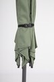 Samba Kerti/terasz napernyő, Bizzotto, Ø 270 cm, oszlop Ø 38 mm, acél/poliészter, olíva zöld