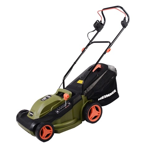 Heinner Fűnyíró, 1600 W, 3300 RPM, 38 cm