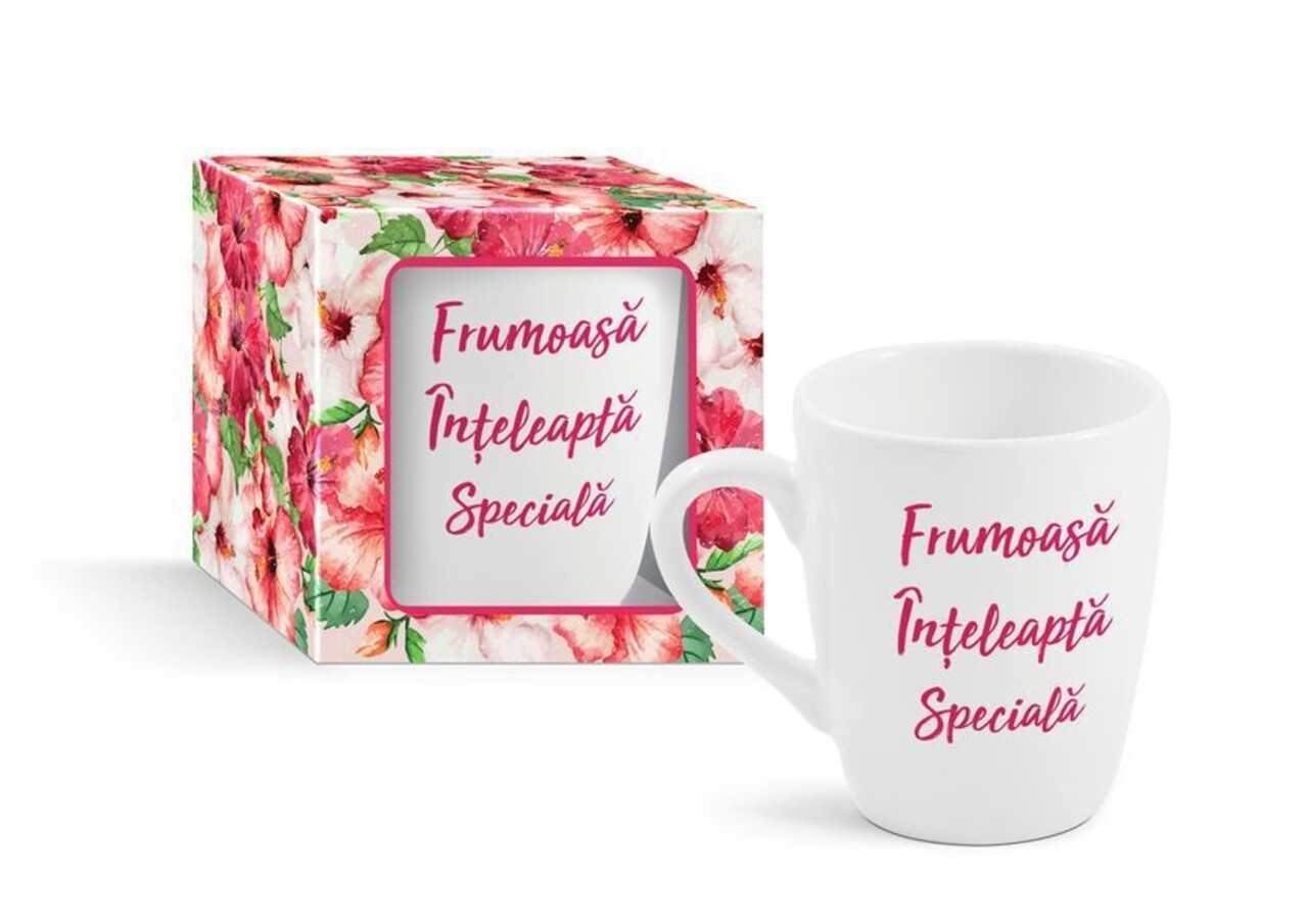 Frumoasa, Inteleapta, Speciala, bögre, 300 ml, porcelán