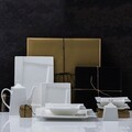 Kubiko Mélytányér, Ambition, 20x20 cm, porcelán