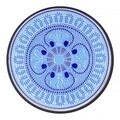 Bisanzio Round Kerti asztal, Bizzotto, Ø60x75 cm, acél/kerámia