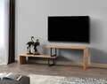 Ovit TV Komód, Kalune Design, 120x35x45 cm, barna