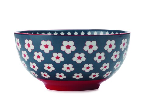 Tál, Maxwell & Williams, Cotton Bud Modry, 15,5 cm Ø, porcelán, többszínű