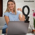 InnovaGoods Lumahoop Kör alakú LED szelfi lámpa, 26 cm, USB