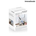 WC kefe szappanadagolóval, Bruilet InnovaGoods, öntapadós fali tartó, 10x45 cm