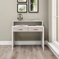 Birou Study, Kalune Design, 99x66x88 cm, PAL, alb