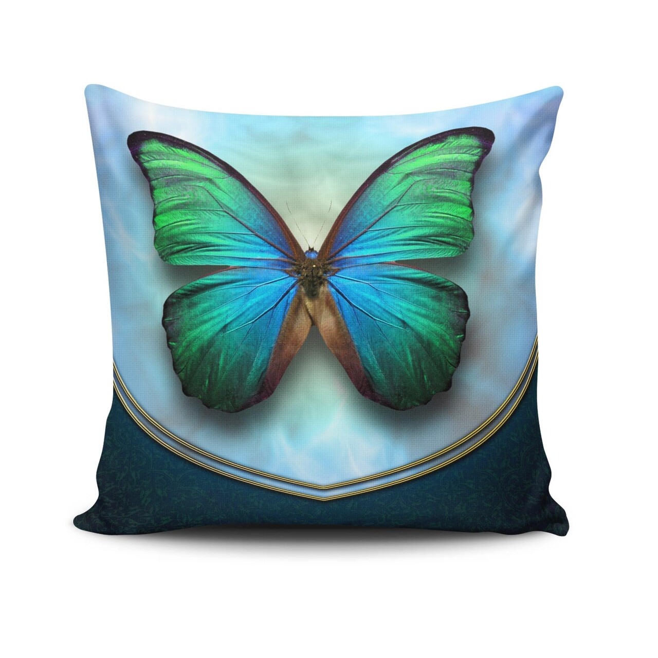 NKLF-255 Párnahuzat, Cushion Love, Kevert Pamut, 43x43 Cm, Színes