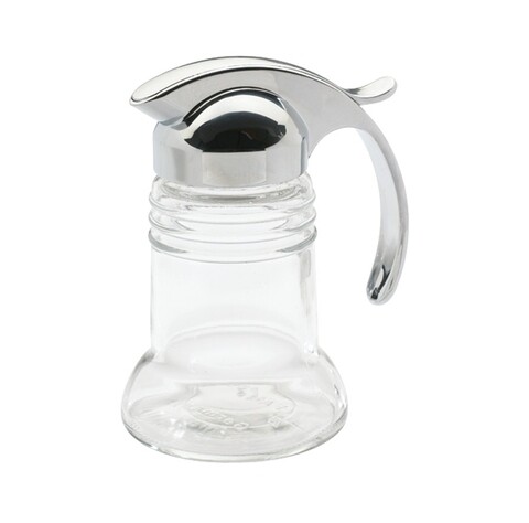 Krémadagoló, Westmark Paris-Chrome, 150 ml, üveg / műanyag króm