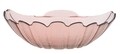 Shell Rosa Mély tál, Mauro Ferretti, Ø32x10 cm, újrahasznosított üveg