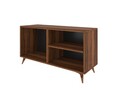 Zisino Walnut TV Komód, Kalune Design, 100x35x54 cm, barna