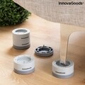 Novib InnovaGoods 4 db egymásra helyezhető rezgéscsillapító lábakból álló készlet, 6.7x3.5 cm