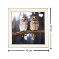 Tablou decorativ T718, Neostill, sticla temperata, 70x70 cm