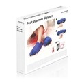 InnovaGoods Blue mikrohullámú sütő papucs, univerzális méretű, poliészter, kék