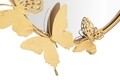 Farfalle Gold Fali tükör, Mauro Ferretti, 81x52.5 cm, vas, aranyszín