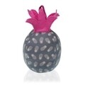 Pineapple Ajtótámasz, Versa, 13x13x22 cm, textil, rózsaszín