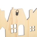 Akasztó, House, Meng Creations, 40x16 cm, 3 fogas, sokszínű