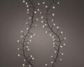 Micro LED telepítés 8 funkcióval Twinkle, Lumineo, 600 cm, 480 LED, fekete / meleg fény