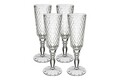 4 pezsgőspohár készlet, Villeroy & Boch, Boston Flare, 175 ml, kristályüveg