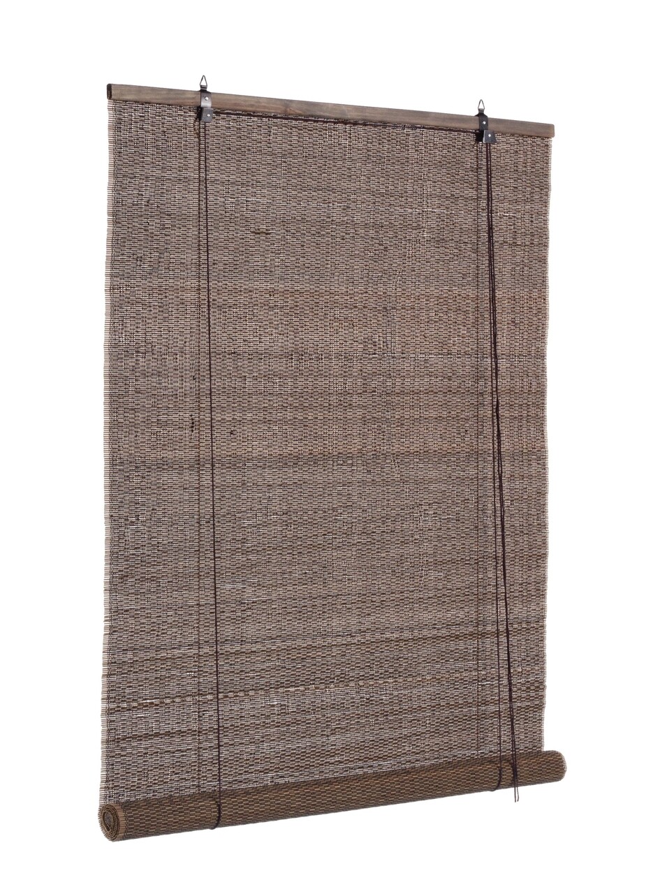 Dora Róló típusú redőny, Bizzotto, 90x180 cm, bambusz, sötétbarna