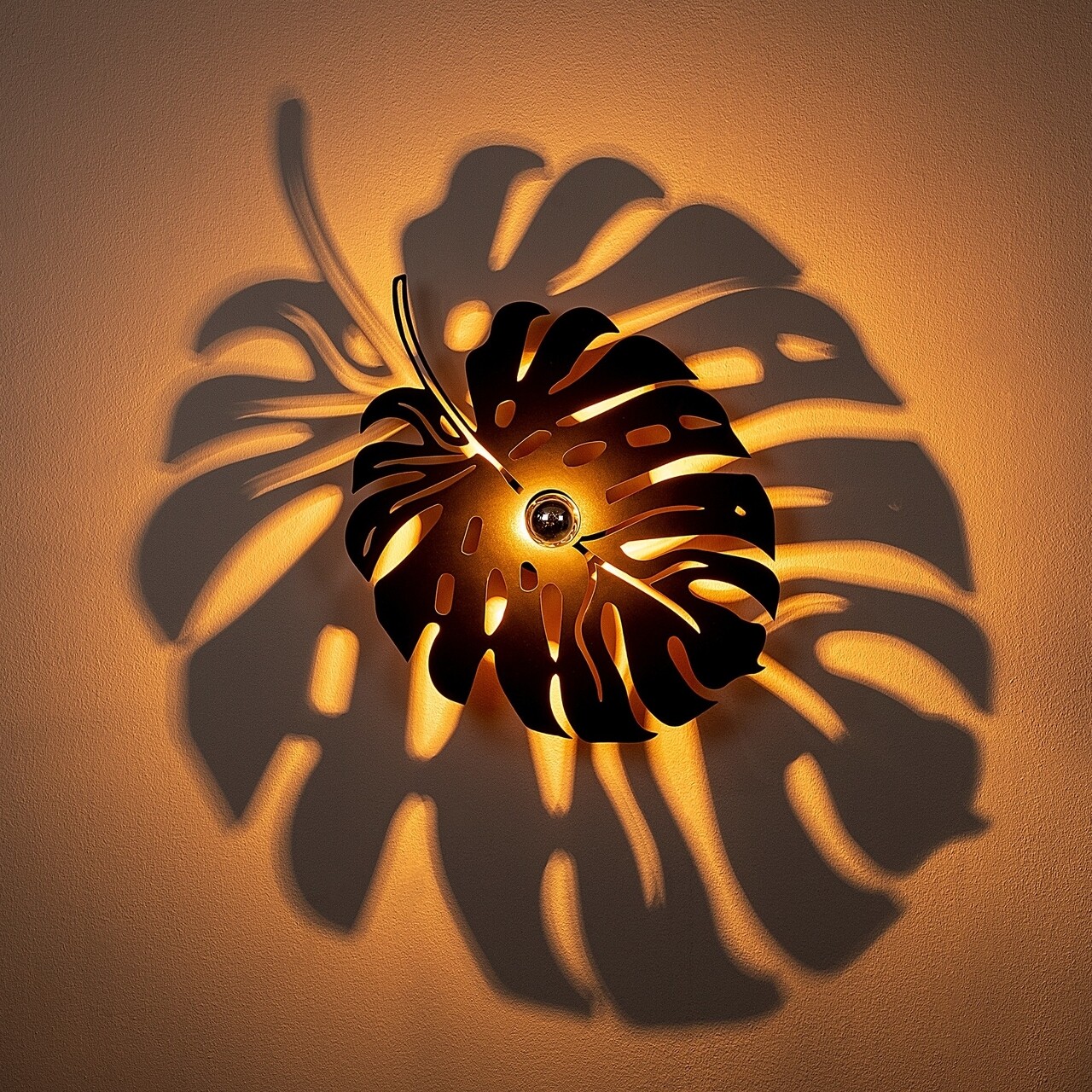 Shadow Fali Lámpa, 590-A, E27, 100 W, Fém/MDF, Fekete