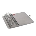 Edényszárító, Metaltex, TouchTherm®, 42,5 x 17 x 40 cm, rozsdamentes acél / mikroszálas