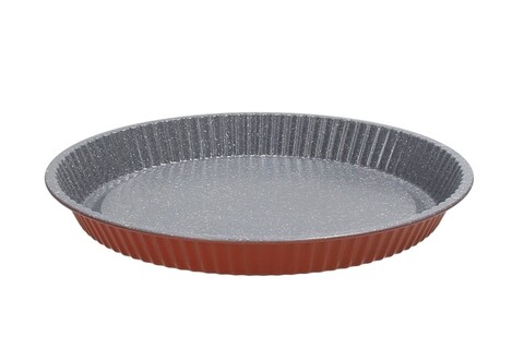 Tognana Sütőtepsi , Natlo Vintage, 26 cm Ø, szénacél, piros